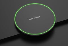 Ultra thin round QI15W wireless charger