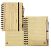 Load image into Gallery viewer, A5 real bamboo loose leaf notebook