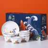 Creative Guochao Jinli Ceramic Tableware Customization , Tableware corporate gifts , Apex Gift
