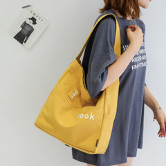 Hand-painted canvas bag