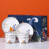 Creative Guochao Jinli Ceramic Tableware Customization , Tableware corporate gifts , Apex Gift
