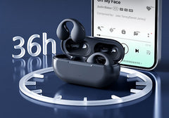 Wireless bone conduction bluetooth earphone