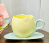 Muatkan imej ke dalam pemapar Galeri, Creative ceramic coffee cup saucer