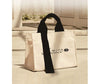 Load image into Gallery viewer, Hand-held diagonal canvas bag printed logo