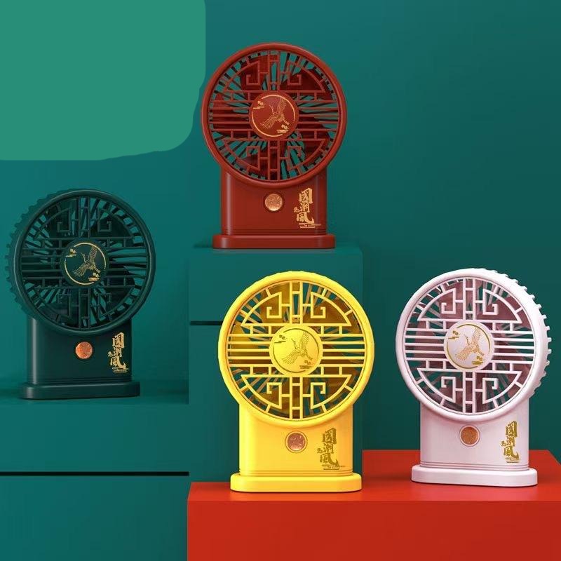 Mini Fan Merch Mini rechargeable fan customized - Customised with Logo Printing ...