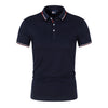Muatkan imej ke dalam pemapar Galeri, new solid color men&#39;s polo shirt