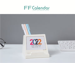 Plastic desk calendar 2022 , Calendars, Organizers &amp; Planners corporate gifts , Apex Gift