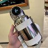 Electroplated stainless steel intelligent vacuum flask