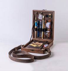 Writers messenger wood box