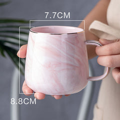 Simple marble mug