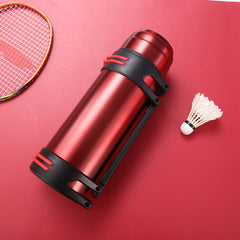 Large capacity outdoor thermos kettle