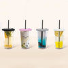 将图像加载到图库查看器中， Multi-color cold drink cups , plastic straw cup corporate gifts , Apex Gift