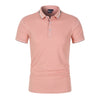 Muatkan imej ke dalam pemapar Galeri, new solid color men&#39;s polo shirt