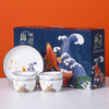 Load image into Gallery viewer, Creative Guochao Jinli Ceramic Tableware Customization , Tableware corporate gifts , Apex Gift