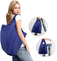 Reusable shopping bag folding portable