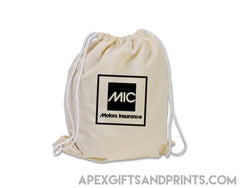 Small canvas drawstring pouch , Pouch corporate gifts , Apex Gift