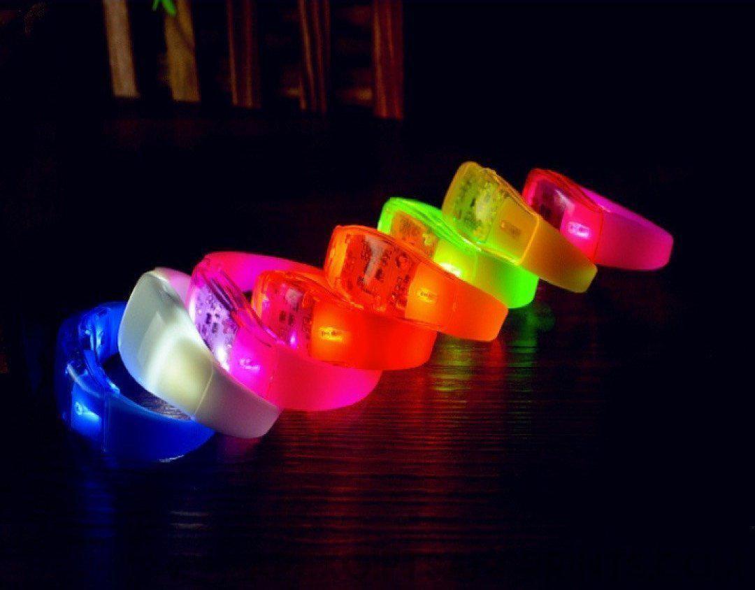 Customised LED Light Wristband With Prints by Singapore Corporate ...