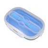 Microwaveable Foldable Lunch Box , foldable silicone lunch box corporate gifts , Apex Gift