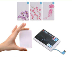 Slim Card Power Bank (2000mAh) , Power Bank corporate gifts , Apex Gift