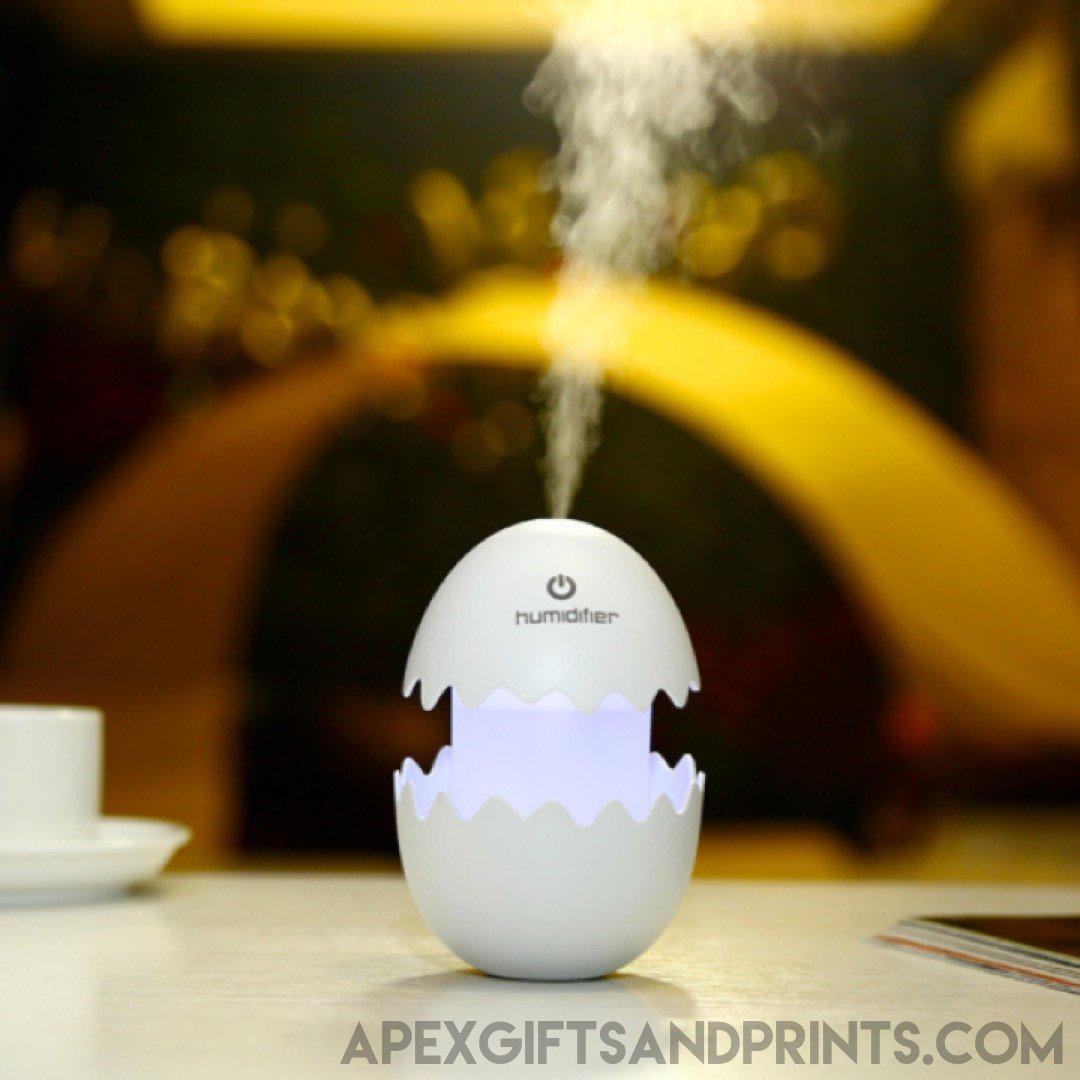 Customised USB Egg Humidifier With Prints by Singapore Corporate gifts ...