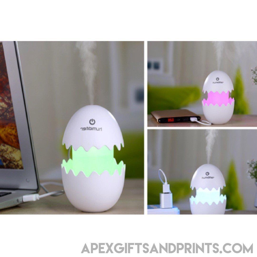 Customised USB Egg Humidifier With Prints by Singapore Corporate gifts ...