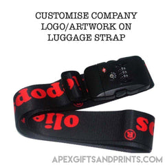 Custom Luggage Strap , luggage strap corporate gifts , Apex Gift