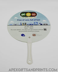 Custom Plastic Hand Fan , fan corporate gifts , Apex Gift