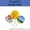 갤러리 뷰어에 이미지 로드, Custom Plastic Hand Fan , fan corporate gifts , Apex Gift
