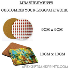 Custom Printed Coaster , board coaster corporate gifts , Apex Gift