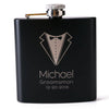 6oz black stainless steel hip flask , flask corporate gifts , Apex Gift