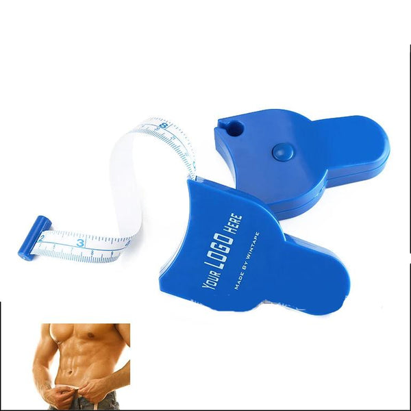 Blue slimming waist measuring tool tape - Customised with Logo