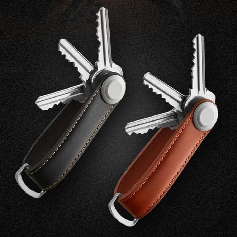 Customised Brand New Genuine Leather Smart Key Wallet Key Holder ...