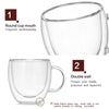Double Wall Glass Coffee Tea Cup Heat-resistant , Cup corporate gifts , Apex Gift