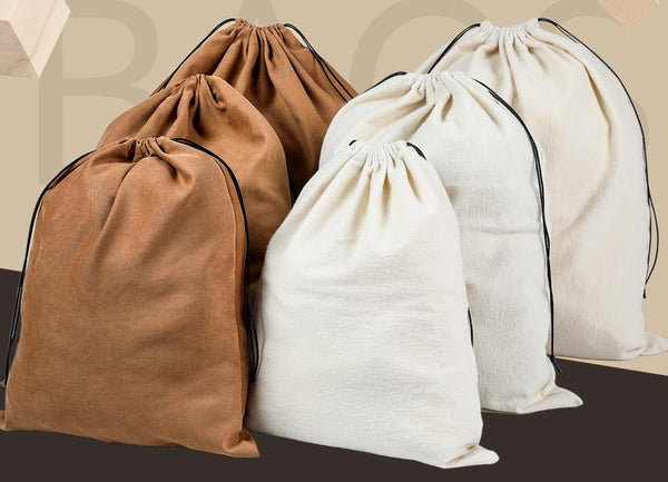 Flannel storage bag custom LOGO , bag corporate gifts , Apex Gift