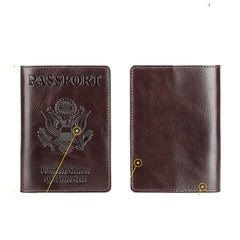 Leather Passport Cover for Men and Women , cover corporate gifts , Apex Gift