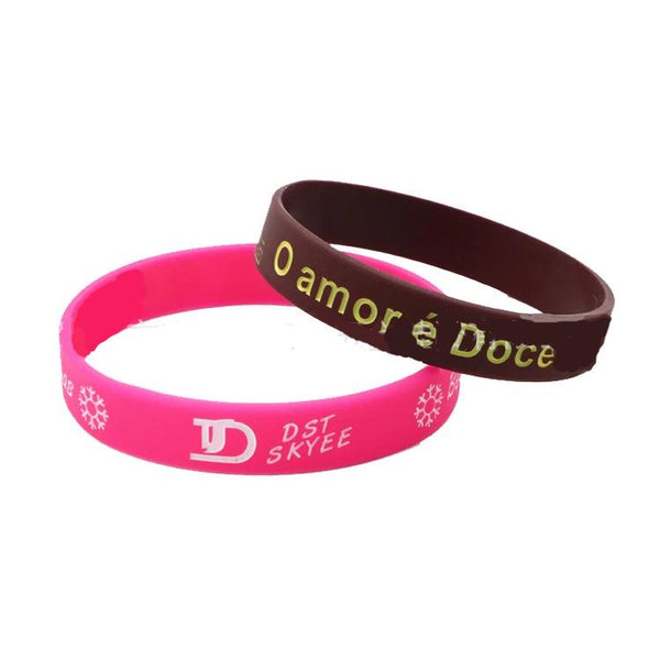 Lettering logo sports wrist band , wrist band corporate gifts , Apex Gift