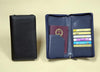 Load image into Gallery viewer, Long zip leather passport bag , bag corporate gifts , Apex Gift