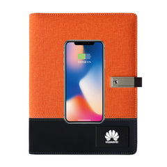 Mobile power notebook With USB flash drive , notebook corporate gifts , Apex Gift