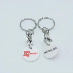 Plastic coin key chain , key chain corporate gifts , Apex Gift