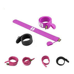 Silicone snap ring wrist strap USB , USB corporate gifts , Apex Gift