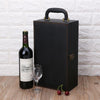 Leather Wine Box , Box corporate gifts , Apex Gift